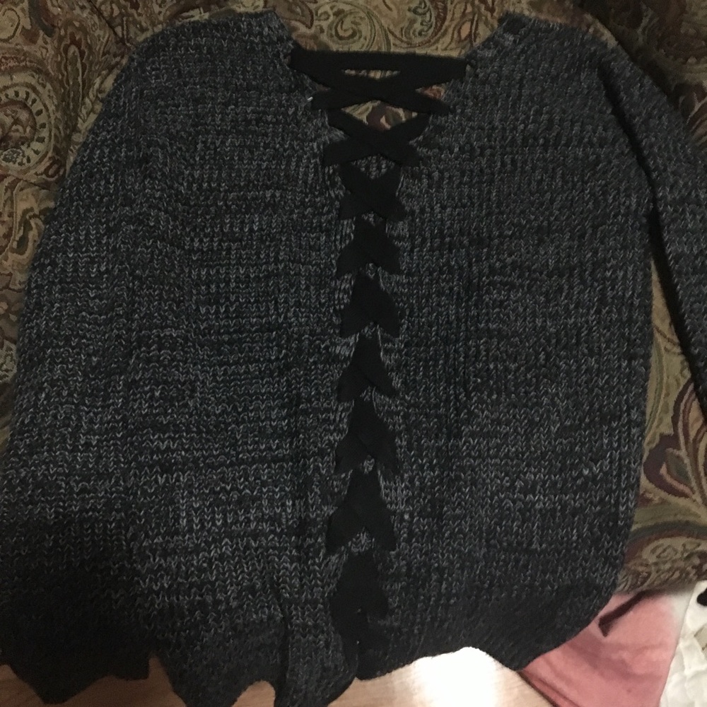 Dark grey sweater